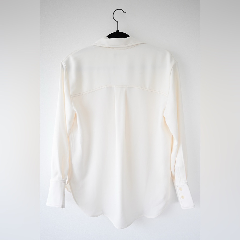 Madewell Button Front Blouse - Picture 8 of 9